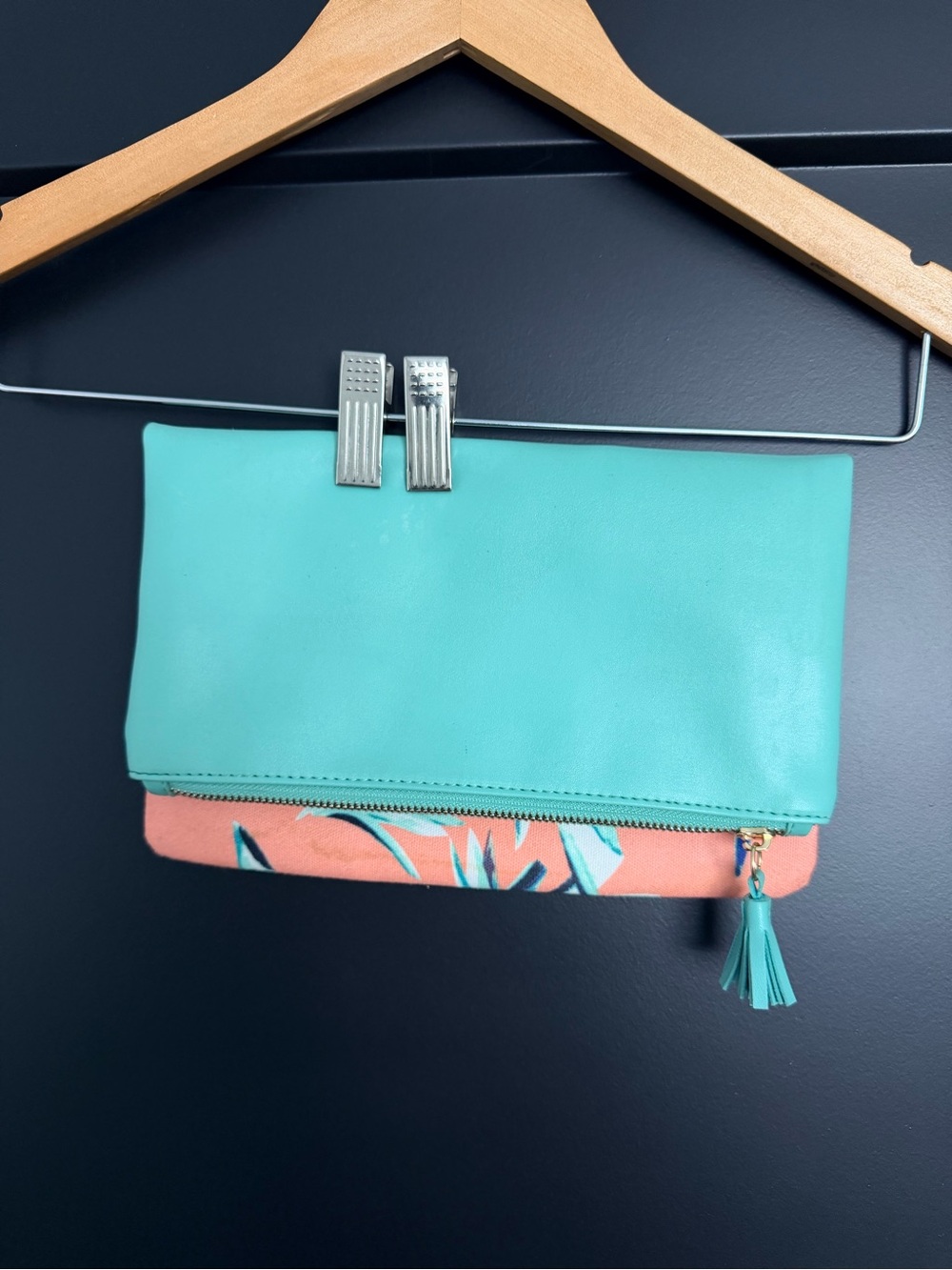 Rachel Pally "Paradise" Tropical Foldover Clutch